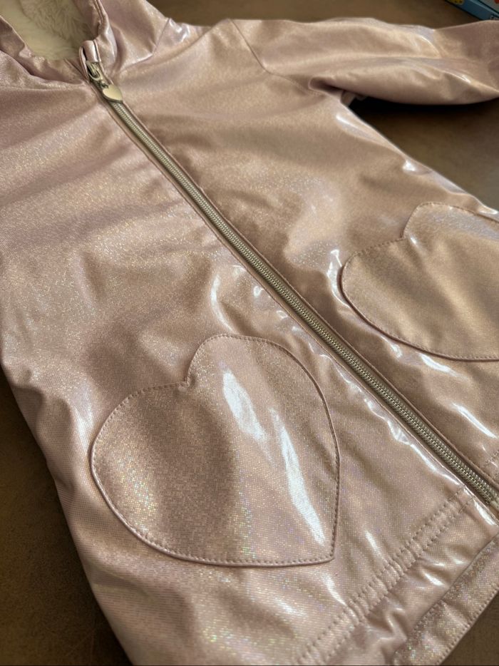 Manteau pailleté rose - photo numéro 2