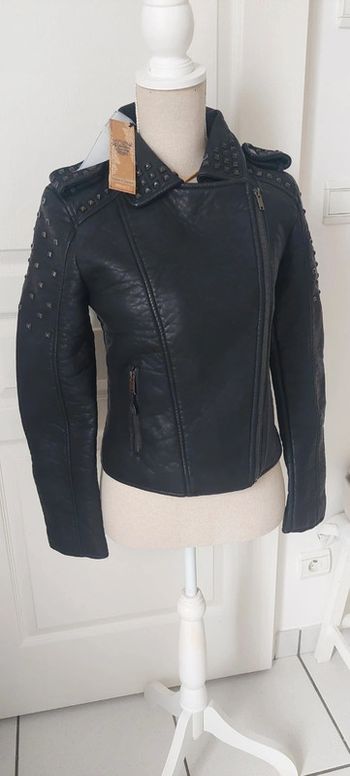 Veste perfecto neuve noir Deeluxe women taille 36