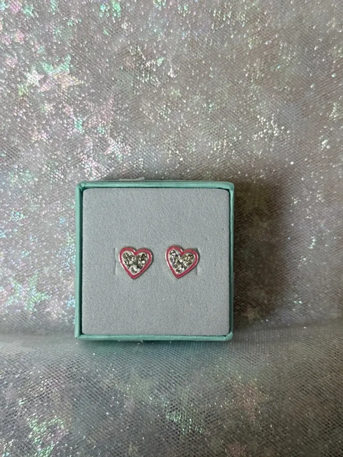 Boucles d’oreilles cœur
