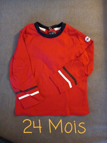 T-shirt manches longues 24 Mois