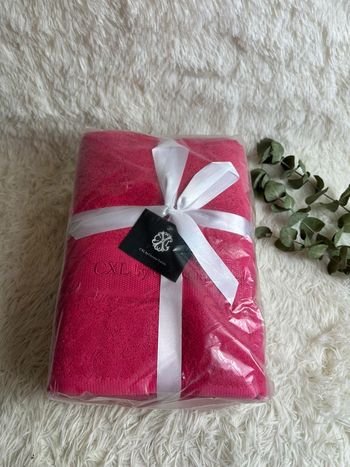 Lot de 2 serviettes et 2 draps de bain Christian Lacroix