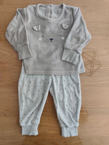 Pyjama 2 pièces 12 mois Tex