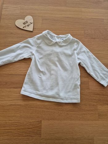 Tee shirt col 9 mois