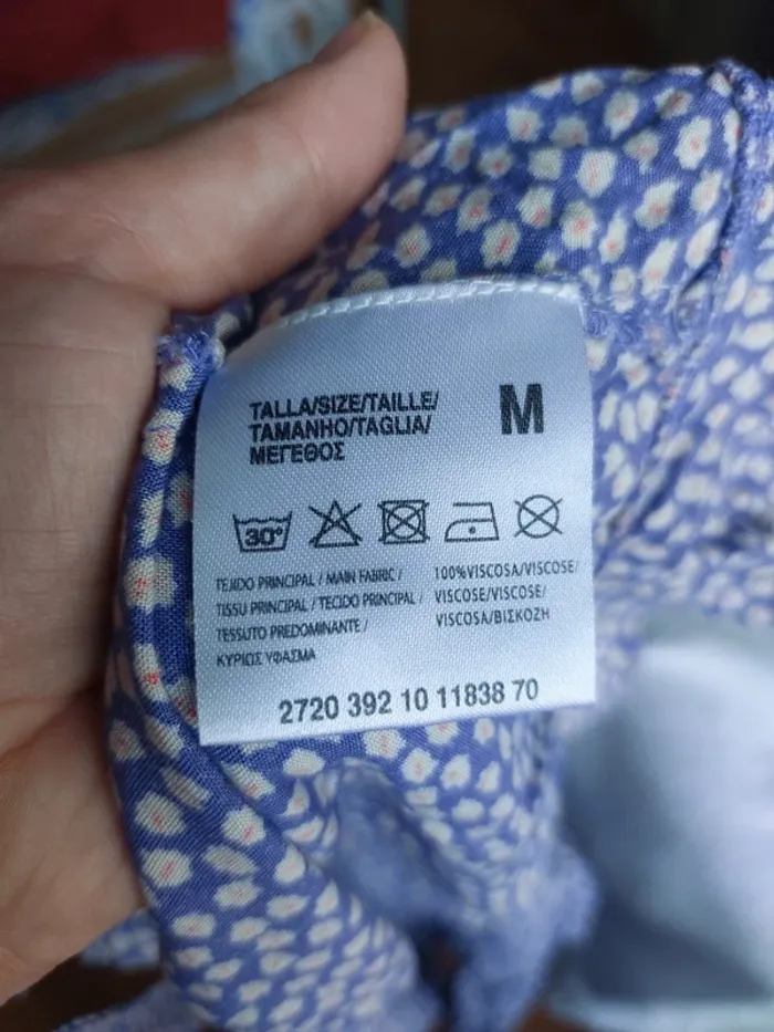 Robe d'été Inside – M – Violet à motifs – État : Excellent - photo numéro 4