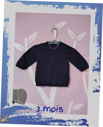 pull 3 mois kiabi