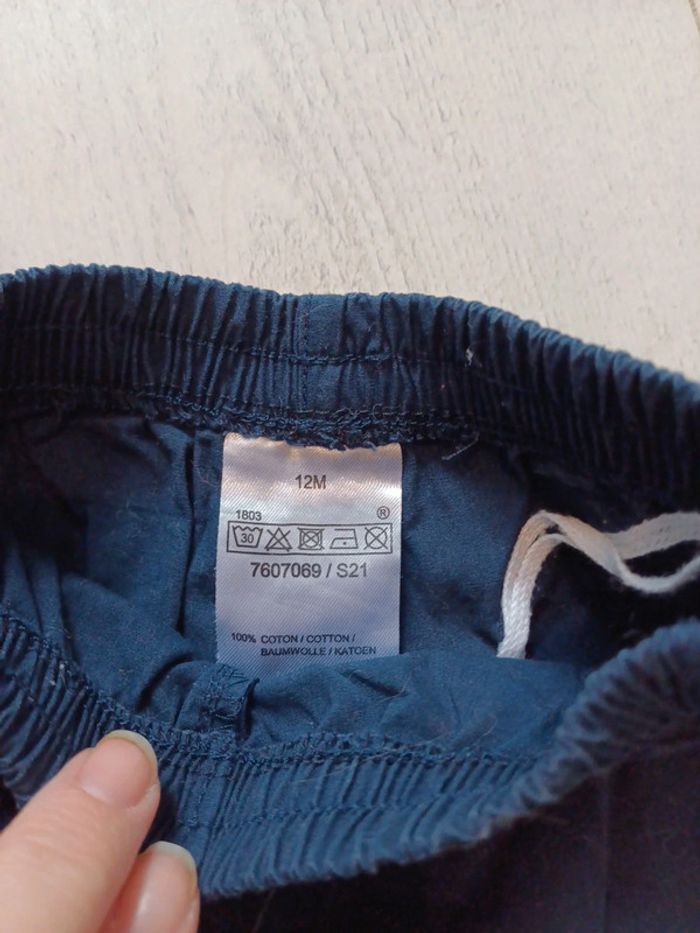 Short bleu 12 mois - photo numéro 2