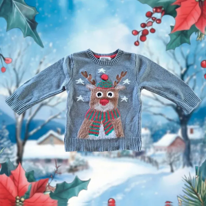 Pull Noël 2-4 ans