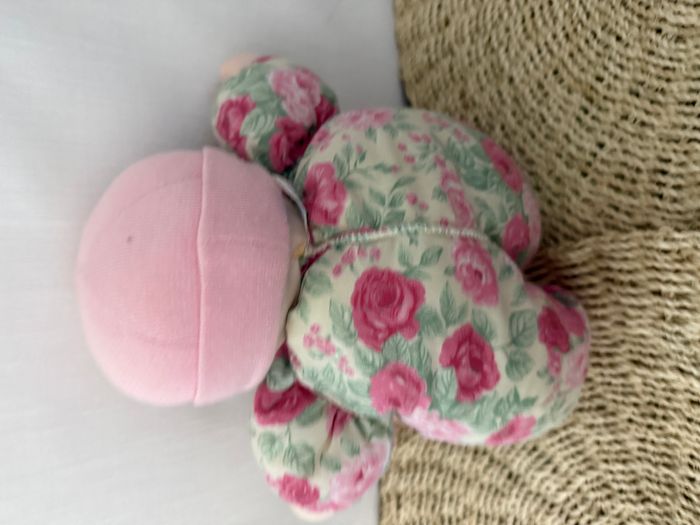 Poupée de Chiffon Rose fleuri Corolle 1995 - photo numéro 3