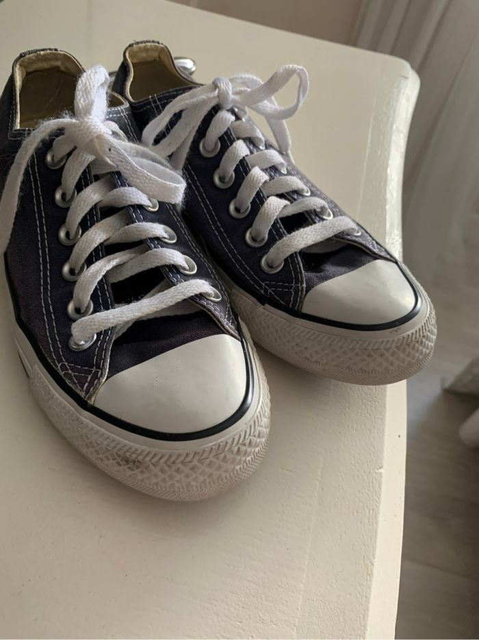 Converse basse femme 37 bleu - photo numéro 4