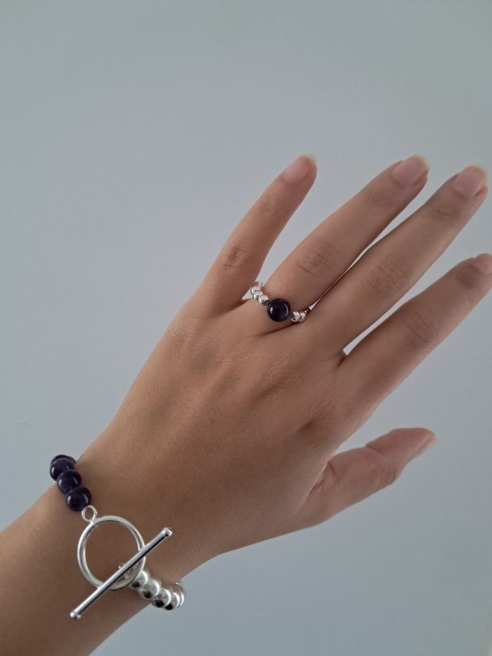 Bague améthyste - photo numéro 2