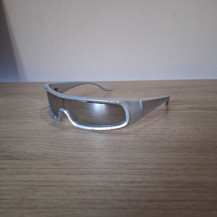 Lunettes de Soleil Techno Large- Y2K Vintage 90s-2000s - Unisexe Sunglasses - Verres Teintés