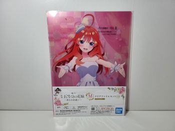 The Quintessential Quintuplets Porte Document Clear File Kuji M Itsuki 22X31 Cm