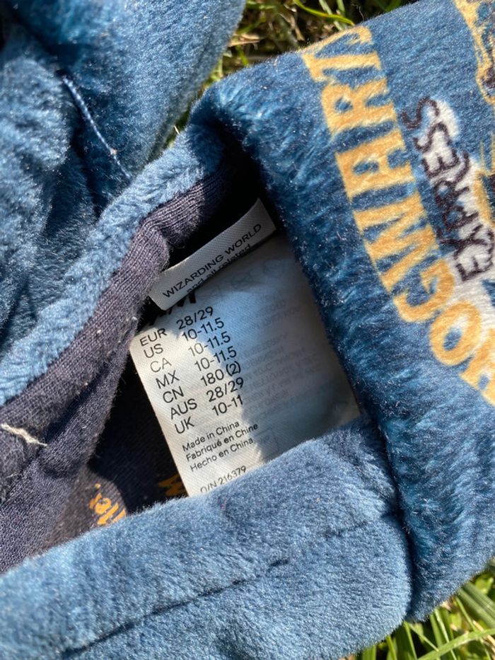 Chaussons Harry Potter 28 29 h&m garçon poudlard express - photo numéro 3