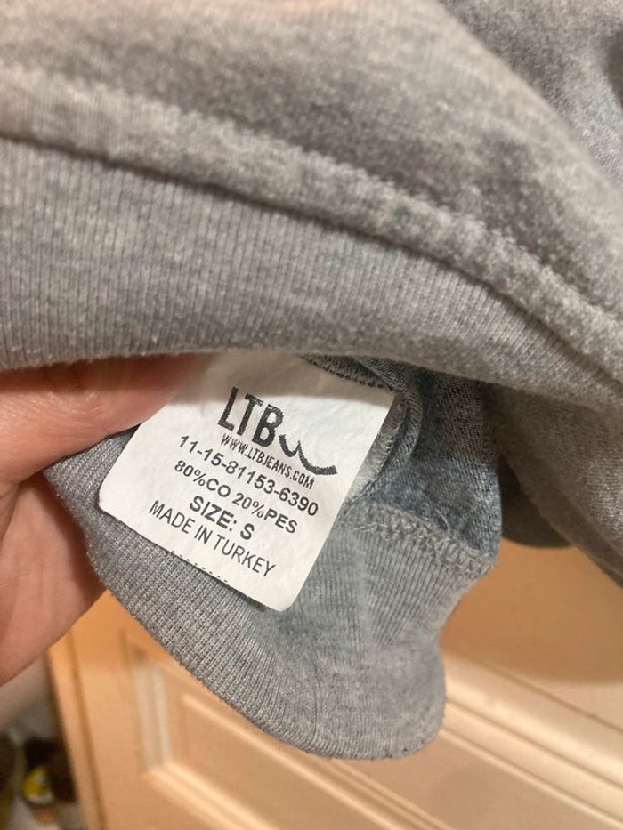 Sweat jean LTB jeans taille S - photo numéro 5