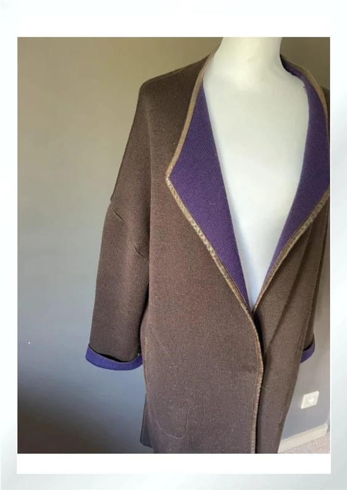 Cardigan en laine Devernois - photo numéro 3
