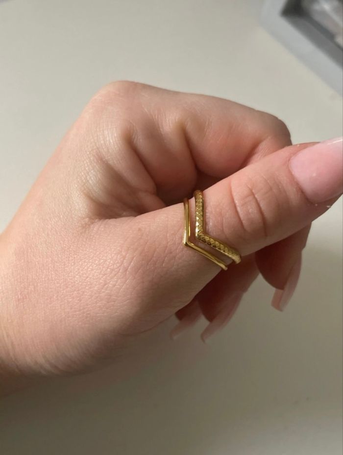 Bague dorée - photo numéro 2