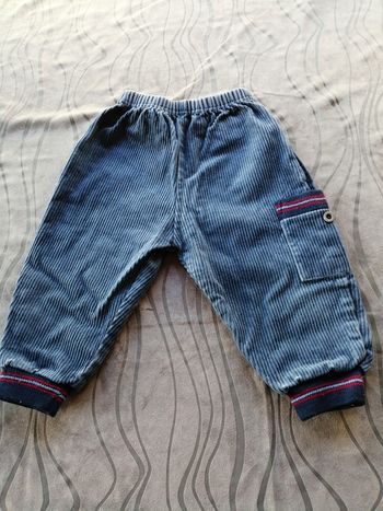 Pantalon velours1 an