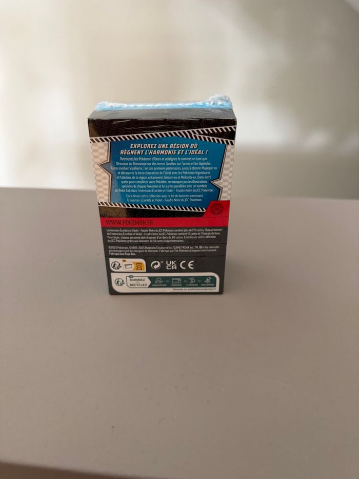 Pokémon Bundle 6 boosters foudre noire écarlate et violet - photo numéro 3