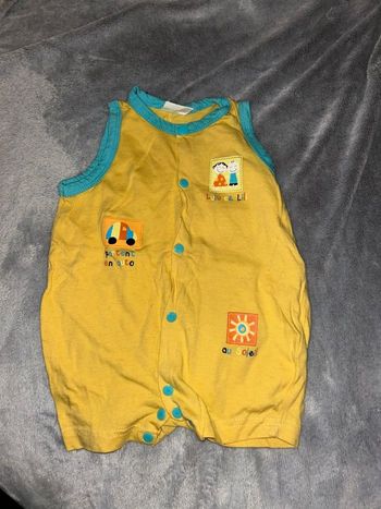 6 mois barboteuse combinaison body lulu et Lili