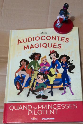 142ėme audioconte magique altaya deagostini disney audio conte compte comte magic livre figurine