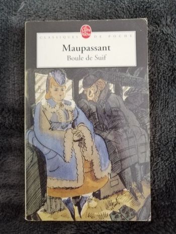 Livre Boule de Suif de Maupassant en bon état