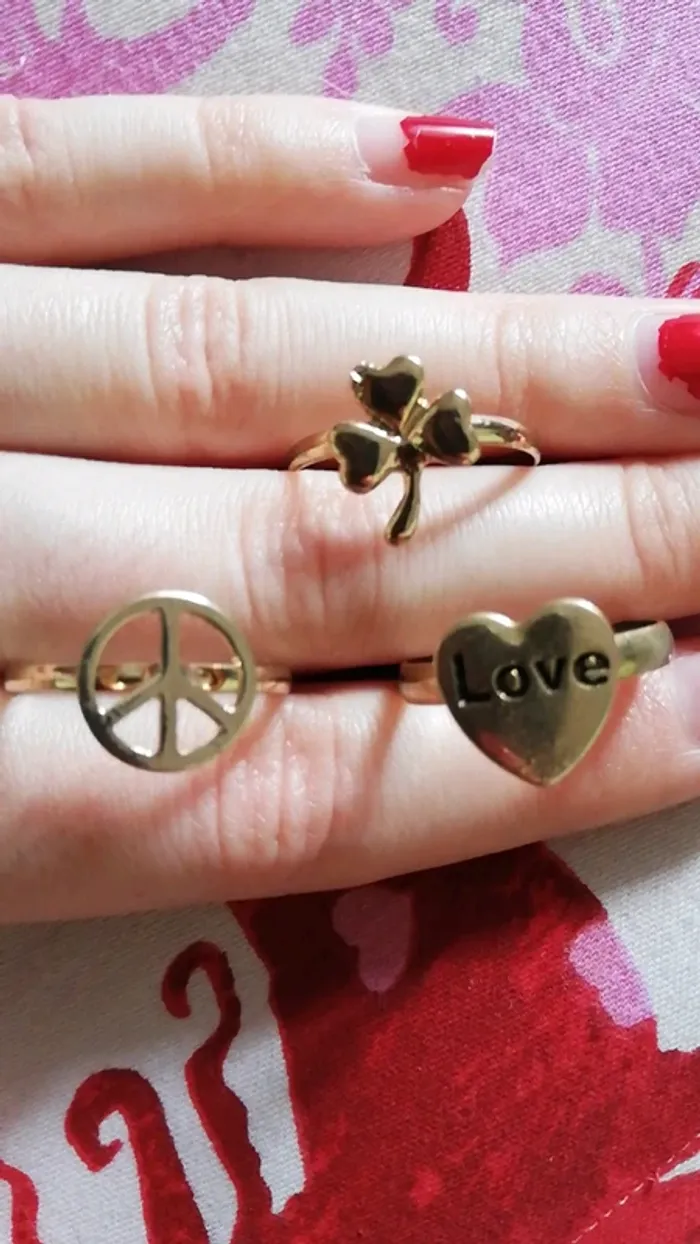 Trio de bague - photo numéro 2