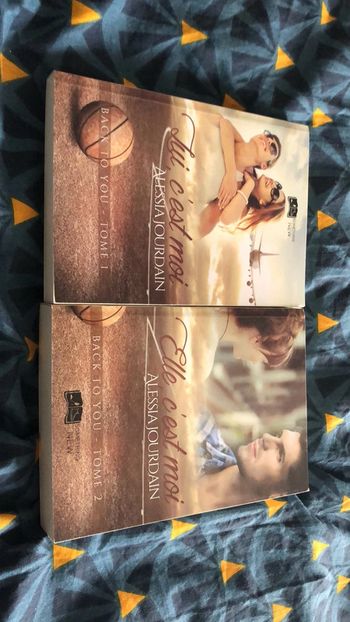 Livre back to you tome 1 et 2 de Alessia jourdain