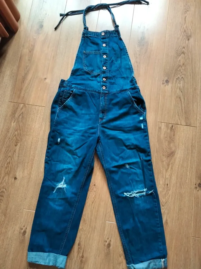 Salopette d'été en jean Zara