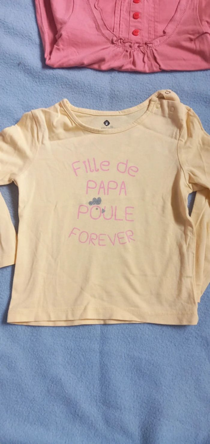 Lot de 4 haut Taille 2 ans - photo numéro 3