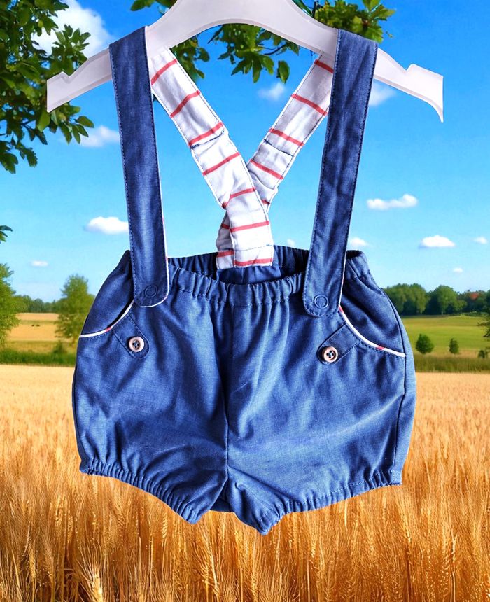 SERGENT MAJOR - NEW - 2P BÉBÉ GARCON SALOPETTE SHORT + TEE-SHIRT ASSORTI 1M - photo numéro 9