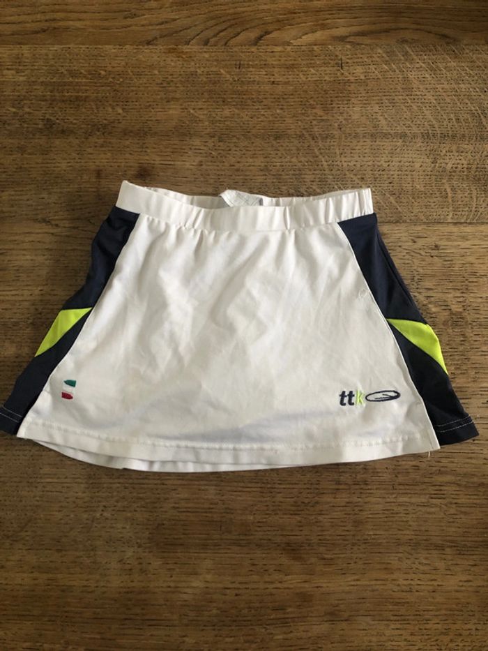 Jupe short tennis 8 ans