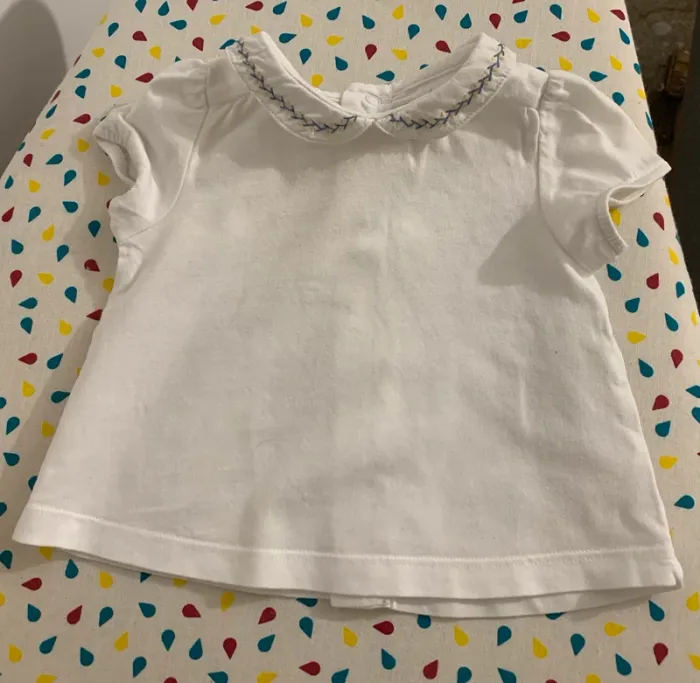 T-shirt col Claudine