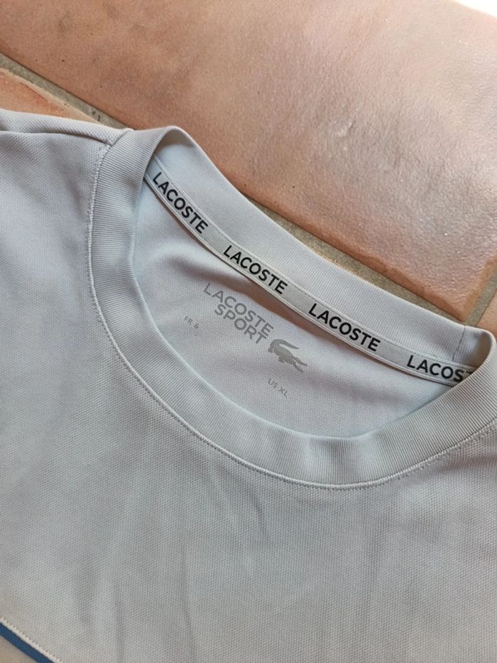 Tee-shirt lacoste - photo numéro 3