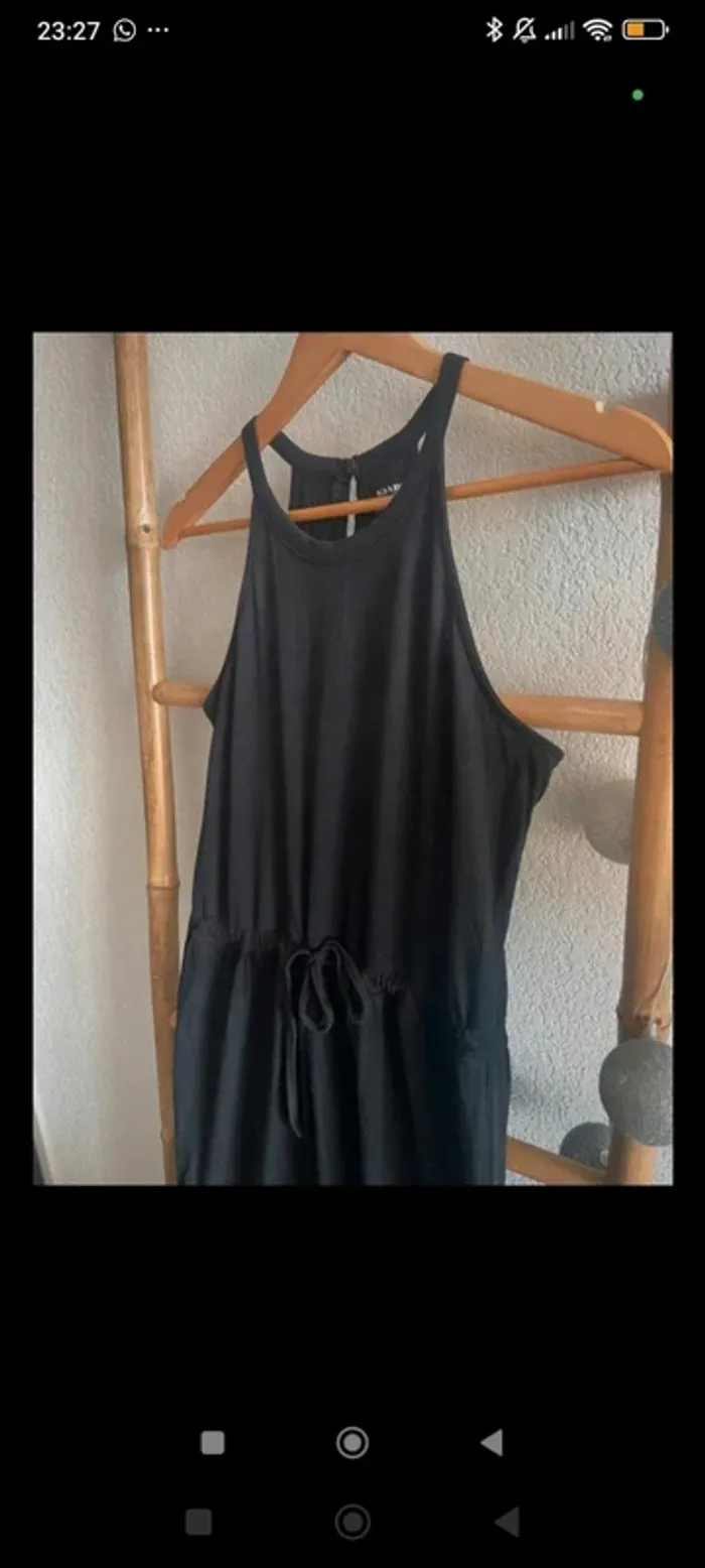 Robe longue noire kiabi S - photo numéro 3