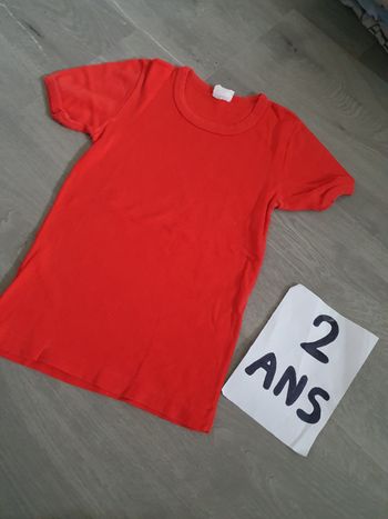 Maillot t-shirt  2ans garçon