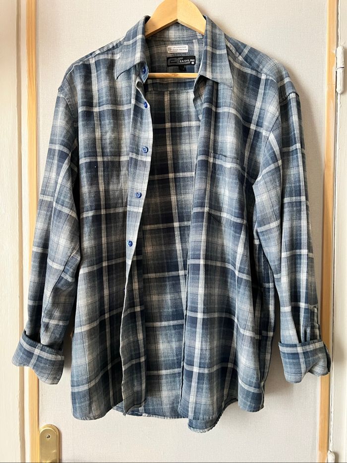 Chemise à carreaux vintage