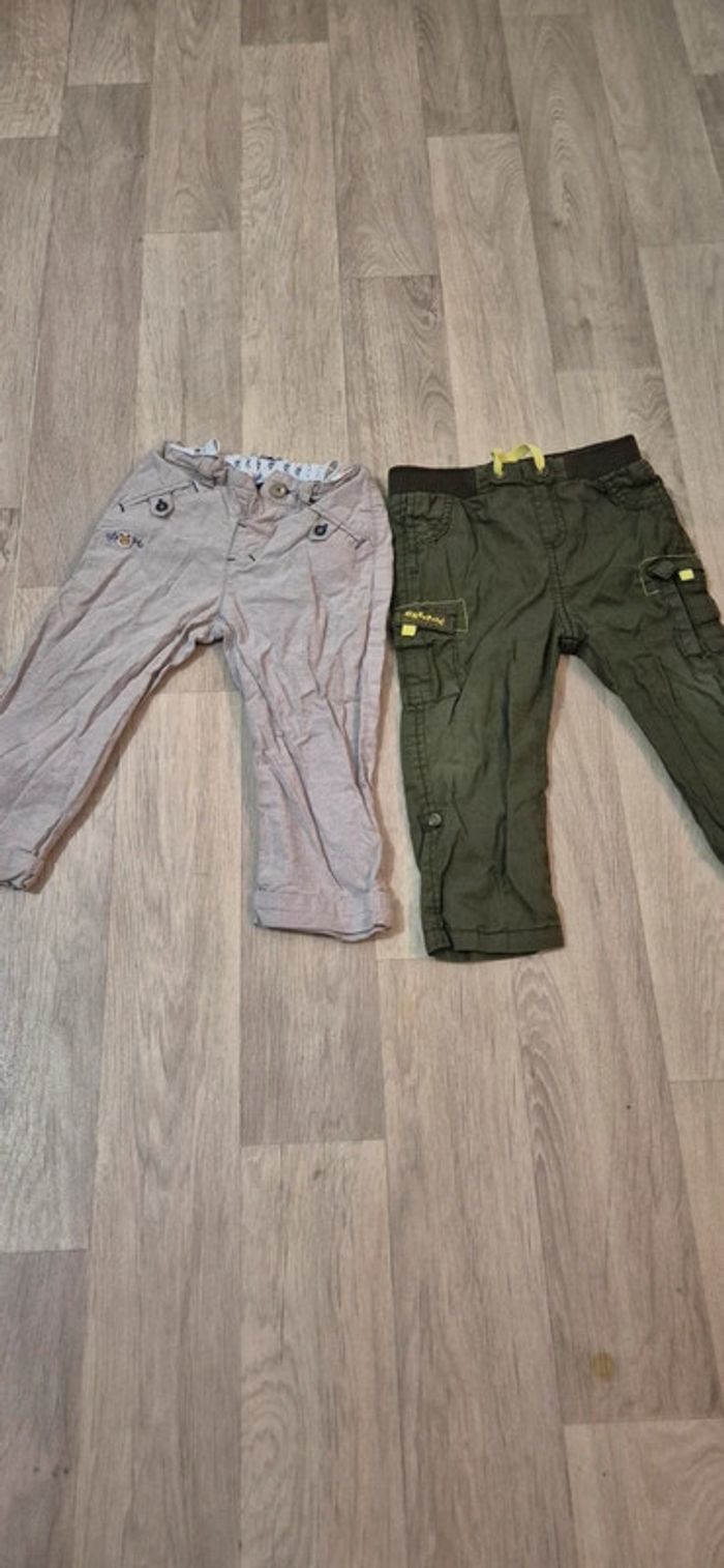Lot de 2 pantalons - 18 mois