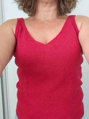 Jolie débardeur en 38 rouge