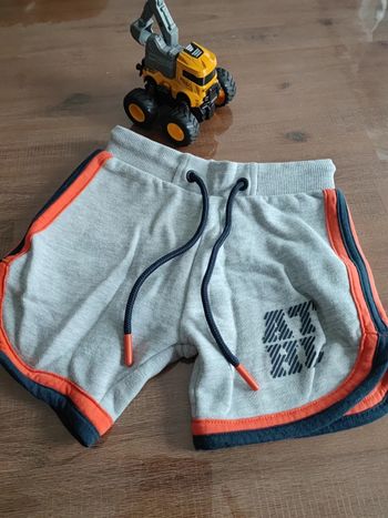 Short gris clair Vertbaudet