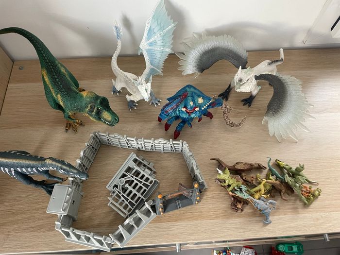 Lot 6: lot de figurines animaux Schleich, Papo et autres - photo numéro 7