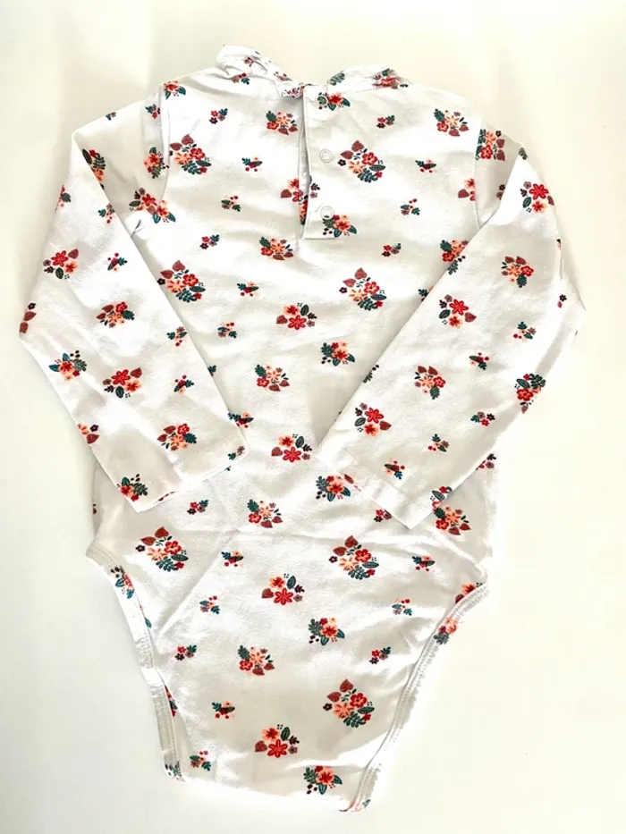 Body manches longues liberty avec col DAPM comme neuf - photo numéro 3