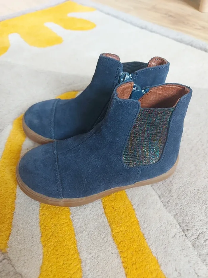 Chelsea boots Bellamy Celimene ZIP marine 25 - photo numéro 2