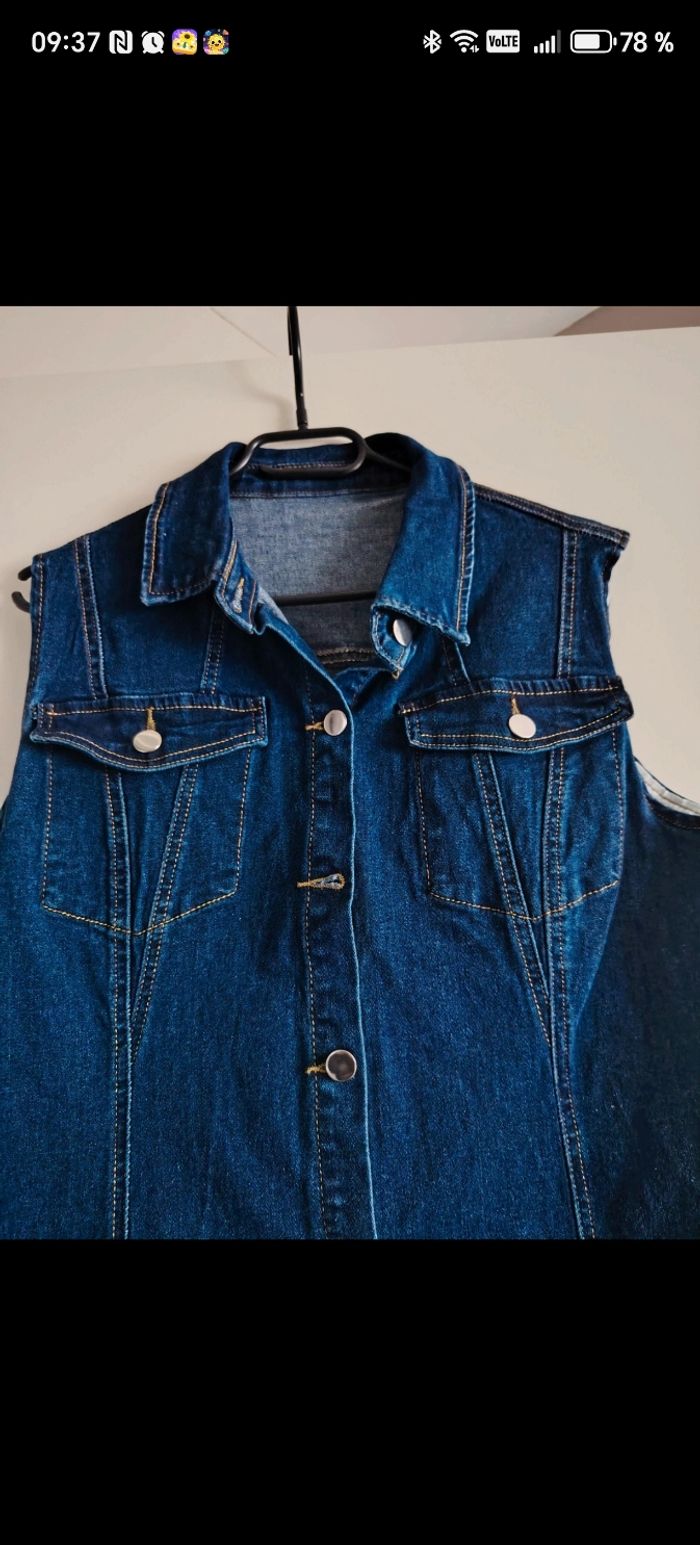 Robe en jean pour femme - photo numéro 3