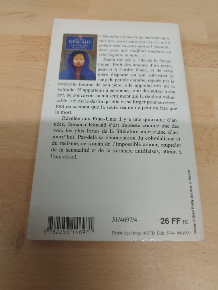JAMAICA
KINCAID
Autobiographie de ma mère - photo numéro 2