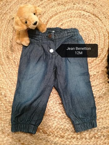 Jean Benetton 12M avec élastique aux pieds