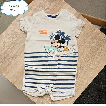 Pyjama été 12 mois - 74 cm