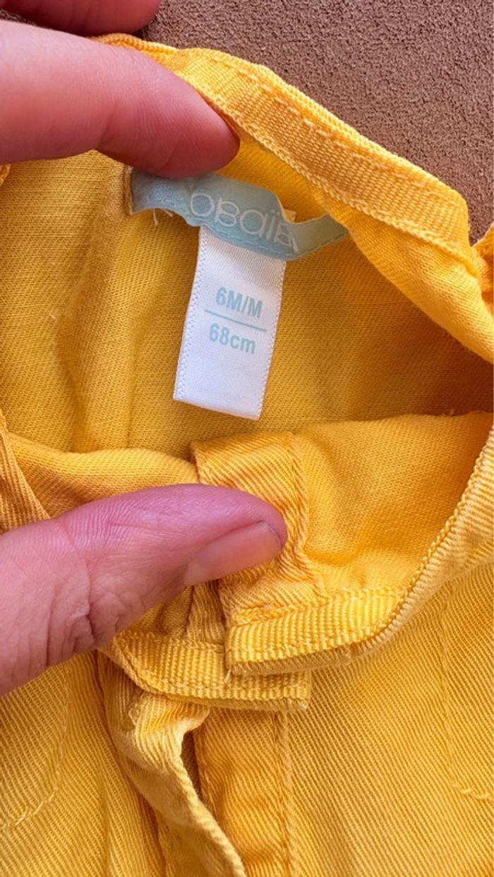 Robe jaune citron obaibi - photo numéro 2