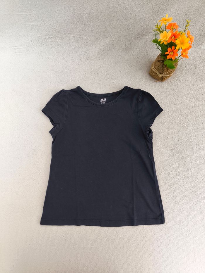 T-shirt fille H&M 3-4 ans - photo numéro 1