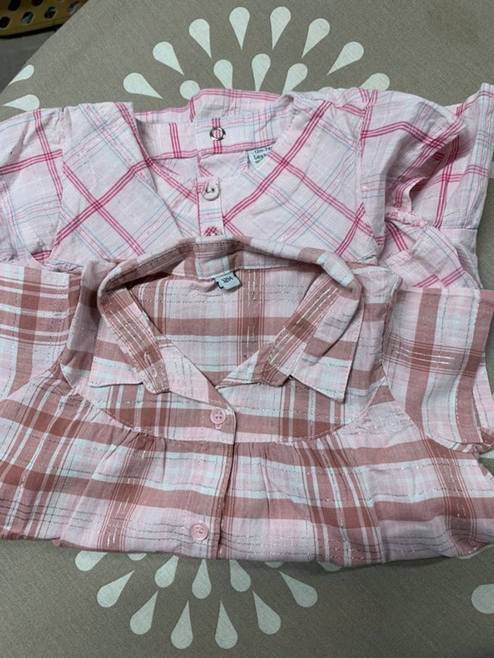 Lot tunique et chemise