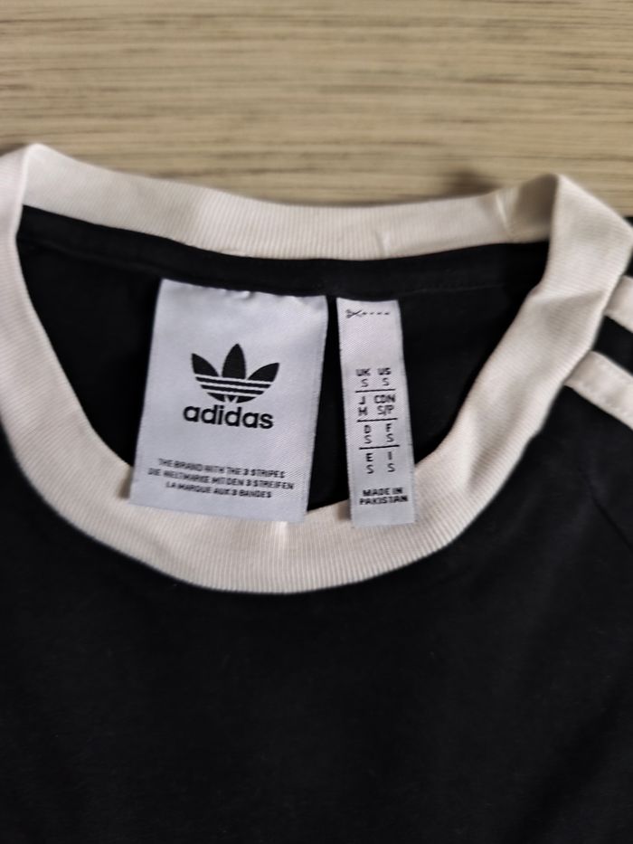 Tee-shirt noir Adidas S - photo numéro 5